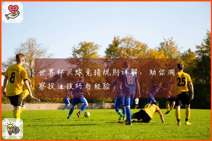 世界杯买球竞猜规则详解，助你洞察投注技巧与经验